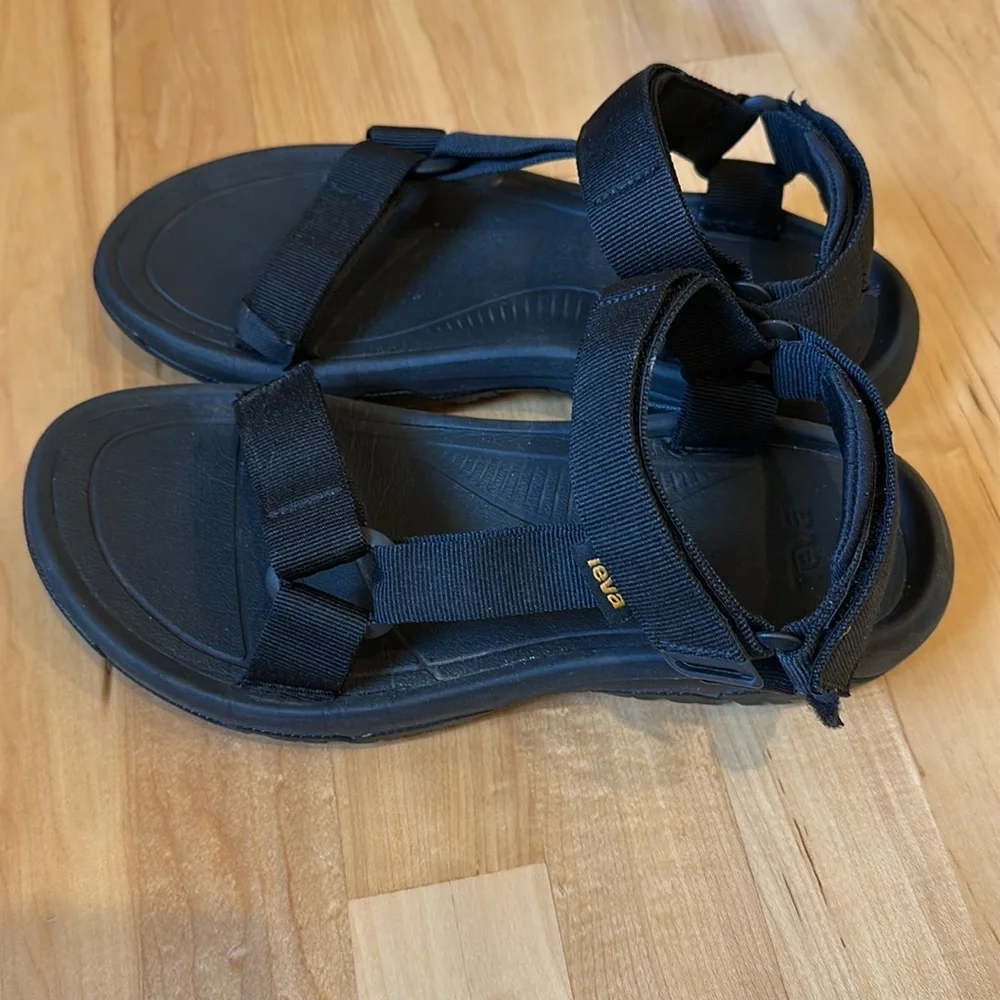 Teva Hurricane XLT2 Black Outdoor Hiking Sandals - Picture 12 of 14